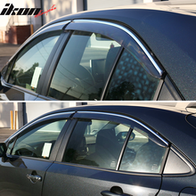Load image into Gallery viewer, 2020-2025 Toyota Corolla Sedan Window Visors Tape On Rain Guard 4PC