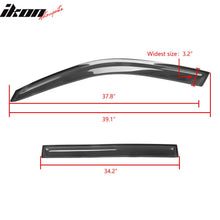 Load image into Gallery viewer, 2001-2007 Toyota Highlander Slim Style Smoke Visor Window Vent Acrylic