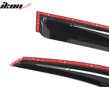 Load image into Gallery viewer, 2008-2013 Toyota Highlander Acrylic 4PC Window Visors Tape On Guard