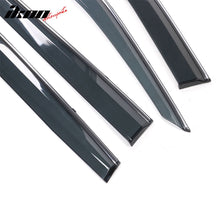 Load image into Gallery viewer, 2020-2024 Toyota Highlander PC Side Window Visors w/ Chrome Trim 4PCS