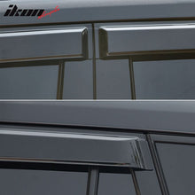 Load image into Gallery viewer, 2020-2024 Toyota Highlander PC Side Window Visors w/ Chrome Trim 4PCS