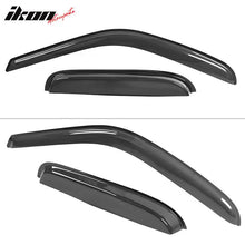 Load image into Gallery viewer, 2000-2006 Toyota Tundra Extended Window Visors Slim Style Smoke Acryli