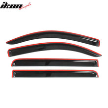 Load image into Gallery viewer, 2007-2021 Toyota Tundra Crewmax Cab Tape On Smoke Tinted Visor Windows