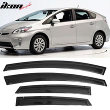 Load image into Gallery viewer, 2010-2015 Toyota Prius XW30 4Pc Set Window Visors Acrylic