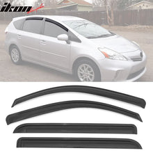 Load image into Gallery viewer, 2012-2018 Toyota Prius Slim Style Smoke Tinted Window Visor Acrylic