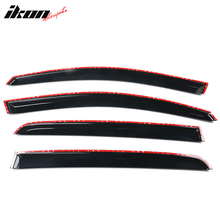 Load image into Gallery viewer, 2010-2014 Volkswagen Golf OEM Style Smoke Tinted Window Visors Acrylic