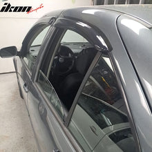 Load image into Gallery viewer, 1999-2005 Volkswagen Jetta Smoke Tape On 4PCS Window Visors Acrylic