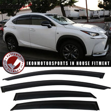 Load image into Gallery viewer, 2015-2021 Lexus NX NX200t NX300 NX300h Window Visor Rain Guard 4PC