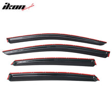 Load image into Gallery viewer, 2013-2018 Nissan Altima Slim Style Window Visor Chrome Trim Acrylic