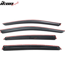 Load image into Gallery viewer, 2013-2018 Nissan Altima Slim Style Dark Smoke Window Visors Acrylic