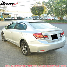 Load image into Gallery viewer, 2012-2015 Honda Civic 4 Door Sedan Tape on Window Visors Shade Acrylic