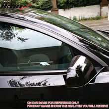 Load image into Gallery viewer, 2020-2024 Tesla Model Y Tape-on Chrome Window Visors ABS 4PCS