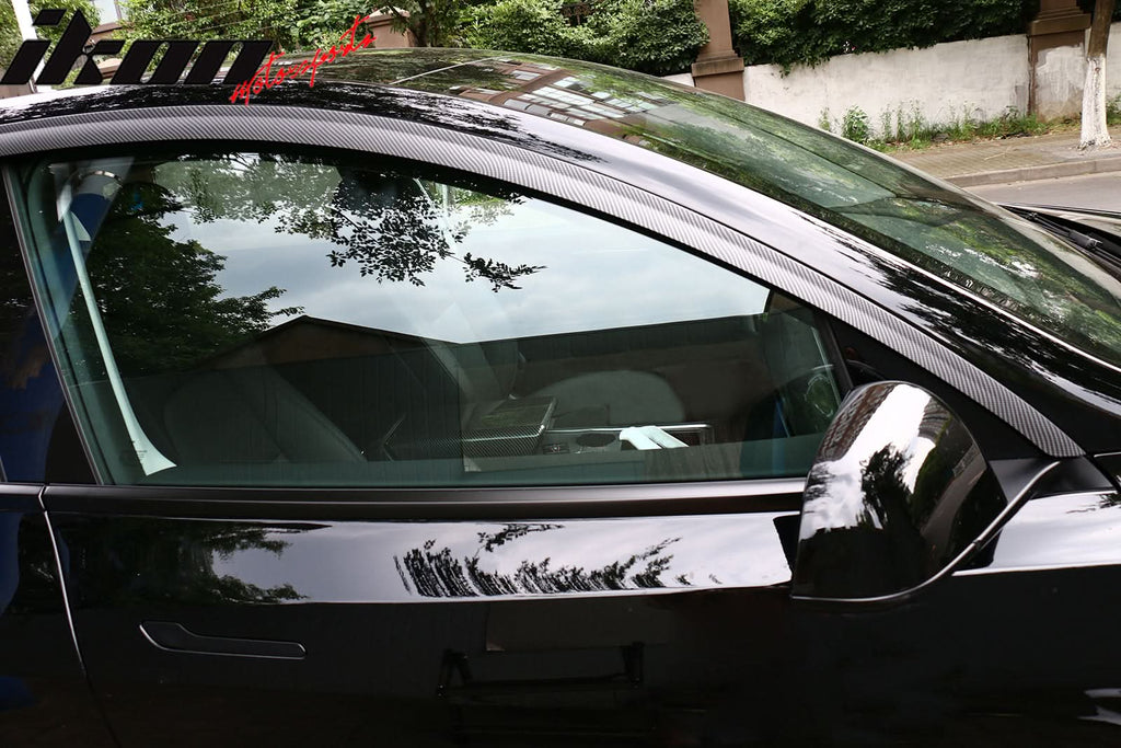 2020-2024 Tesla Model Y Window Visors ABS 4PCS