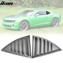 Load image into Gallery viewer, 2010-2015 Chevy Camaro XE V2 Style Side Window Louver Shade Cover PP
