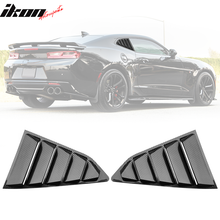 Load image into Gallery viewer, 2016-2024 Chevy Camaro Quarter Rear Side Window Louvers