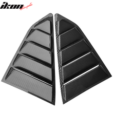 Load image into Gallery viewer, 2016-2024 Chevy Camaro Quarter Rear Side Window Louvers