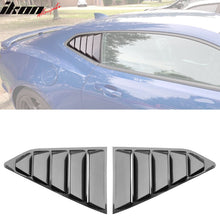 Load image into Gallery viewer, 2016-2024 Chevy Camaro Quarter Rear Side Window Louvers