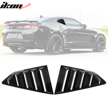 Load image into Gallery viewer, 2016-2024 Chevy Camaro Quarter Rear Side Window Louvers