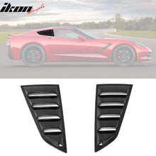 Load image into Gallery viewer, 2014-2019 Chevrolet Corvette C7 Coupe V2 Style Side Window Louver PC
