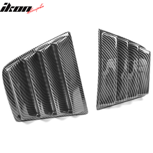 Load image into Gallery viewer, 2011-2023 Dodge Charger V1 Side &amp; Rear Window Louver Cover CF Print