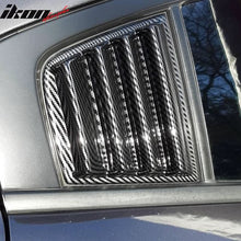 Load image into Gallery viewer, 2011-2023 Dodge Charger V1 Side &amp; Rear Window Louver Cover CF Print