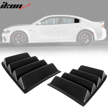 Load image into Gallery viewer, 2011-2023 Dodge Charger Unpainted Rear Window Louver Side Vent ABS PP