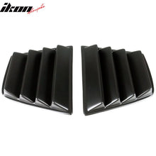 Load image into Gallery viewer, 2011-2023 Dodge Charger Unpainted Rear Window Louver Side Vent ABS PP