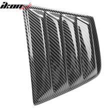 Load image into Gallery viewer, 2011-2023 Dodge Charger V2 Style Window Louver Windshield Gloss Black