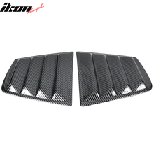 Load image into Gallery viewer, 2011-2023 Dodge Charger V2 Style Window Louver Windshield Gloss Black