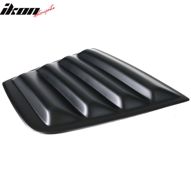 2011-2023 Dodge Charger V2 Style Window Louver Windshield Gloss Black