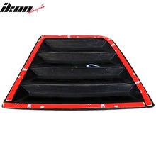 Load image into Gallery viewer, 2011-2023 Dodge Charger V2 Style Window Louver Windshield Gloss Black