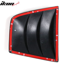 Load image into Gallery viewer, 2011-2023 Dodge Charger V3 Style Matte Black PP Window Louver Scoops