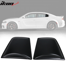 Load image into Gallery viewer, 2011-2023 Dodge Charger V4 Style Side Window Louvers Scoop Cover PP