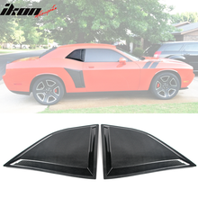 Load image into Gallery viewer, 2008-2023 Dodge Challenger XE V2 Rear Side Window Louver Scoops PP