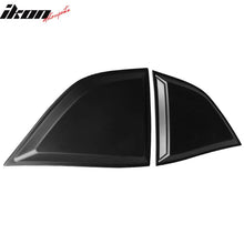 Load image into Gallery viewer, 2008-2023 Dodge Challenger XE Style Rear Window Louver Side Vent PP PU