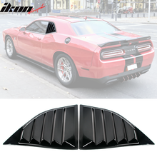 Load image into Gallery viewer, 2008-2023 Dodge Challenger XE V2 Style Side Window Louver Scoop PP