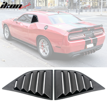 Load image into Gallery viewer, 2008-2023 Dodge Challenger XE V2 Style Side Window Louver Scoop PP
