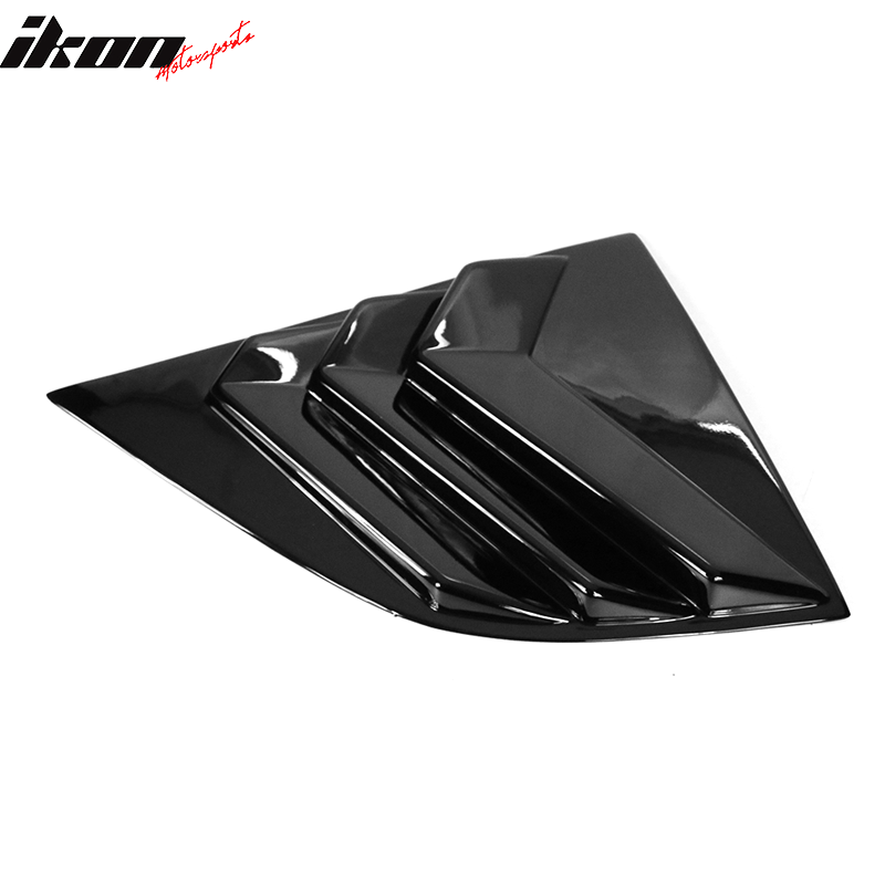 2008-2023 Dodge Challenger XE V3 Style Side Window Louver Scoop PP