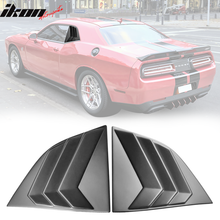 Load image into Gallery viewer, 2008-2023 Dodge Challenger XE V3 Style Side Window Louver Scoop PP