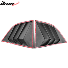 Load image into Gallery viewer, 2008-2023 Dodge Challenger XE V3 Style Side Window Louver Scoop PP