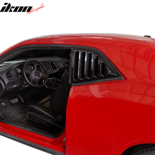 Load image into Gallery viewer, 2008-2023 Dodge Challenger XE V4 Side Window Louvers PP