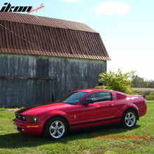 Load image into Gallery viewer, 2005-2009 Ford Mustang V6 Side Quarter Window Louvers Windshield Cover