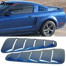 Load image into Gallery viewer, 2005-2009 Ford Mustang V6 Side Quarter Window Louvers Windshield Cover