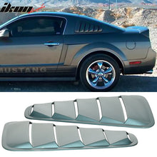 Load image into Gallery viewer, 2005-2009 Ford Mustang V6 Side Quarter Window Louvers Windshield Cover