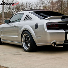 Load image into Gallery viewer, 2005-2009 Ford Mustang V6 Side Quarter Window Louvers Windshield Cover