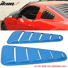 Load image into Gallery viewer, 2010-2014 Ford Mustang Side Window Louvers Sun Shade Cover Windshield