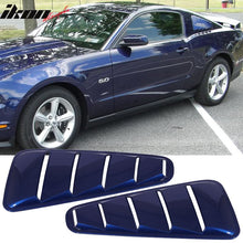 Load image into Gallery viewer, 2010-2014 Ford Mustang Side Window Louvers Sun Shade Cover Windshield