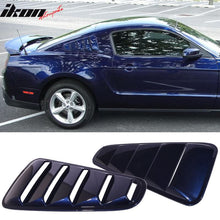 Load image into Gallery viewer, 2010-2014 Ford Mustang Side Window Louvers Sun Shade Cover Windshield