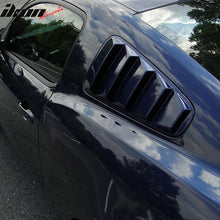 Load image into Gallery viewer, 2010-2014 Ford Mustang Side Window Louvers Sun Shade Cover Windshield