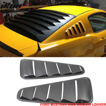 Load image into Gallery viewer, 2010-2014 Ford Mustang V6 5 Vents Quarter Rear Side Window Louver PP